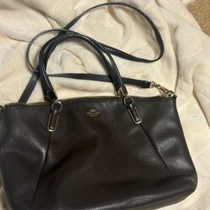 Brown leather Coach Bag